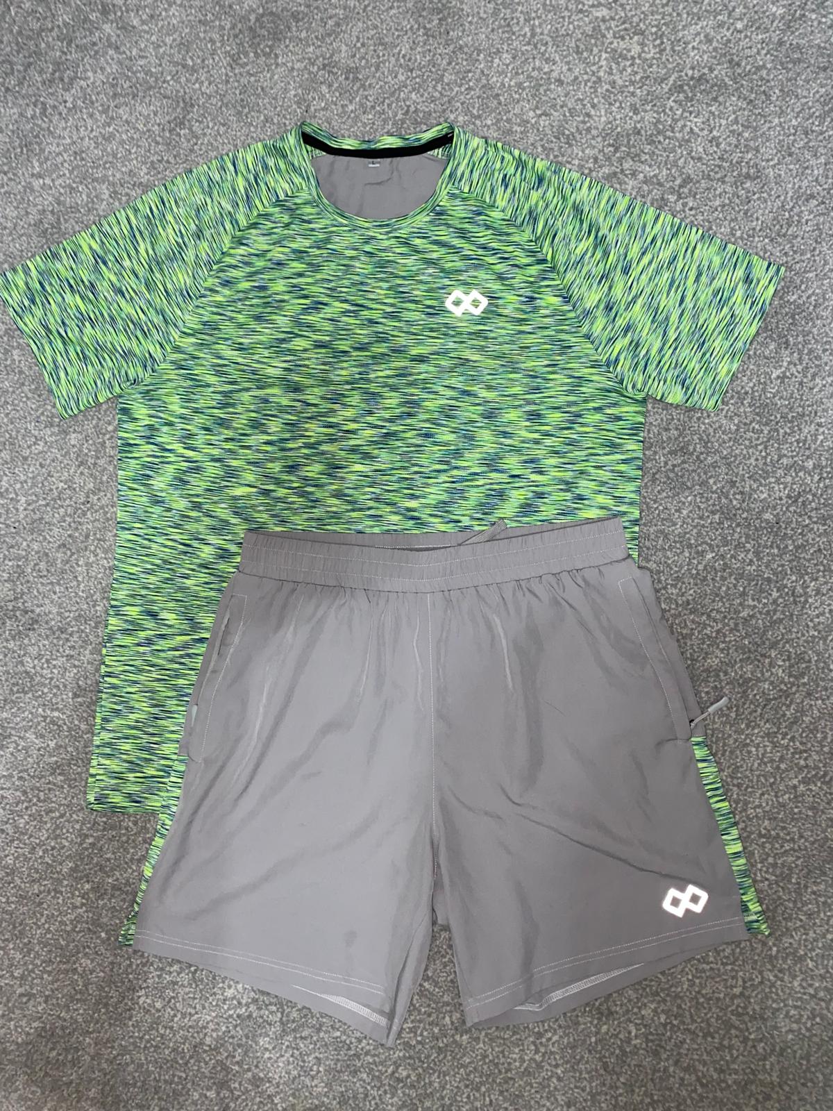 Neon Green 10-10 SS25 Activewear T-shirt