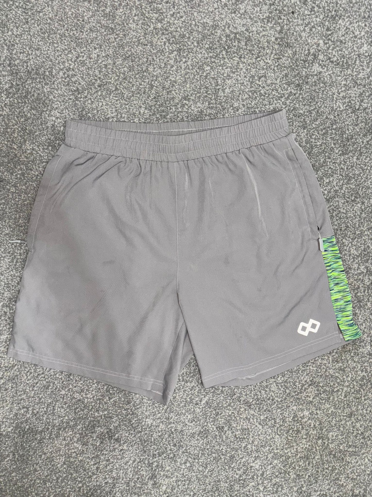 Neon Green 10-10 SS25 Activewear Shorts