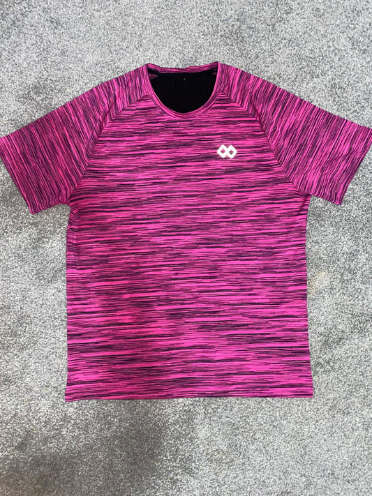 Neon Pink 10-10 SS25 Activewear T-Shirt